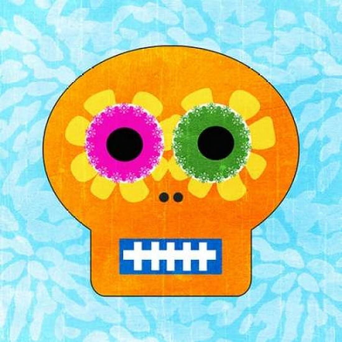 Day of the Dead IV Canvas Art - Linda Woods (24 x 24)