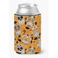 thumbnail image 1 of Day of the Dead Orange Can or Bottle Hugger, 1 of 1