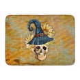 thumbnail image 1 of Day of the Dead Witch Skull  Machine Washable Memory Foam Mat, 1 of 4