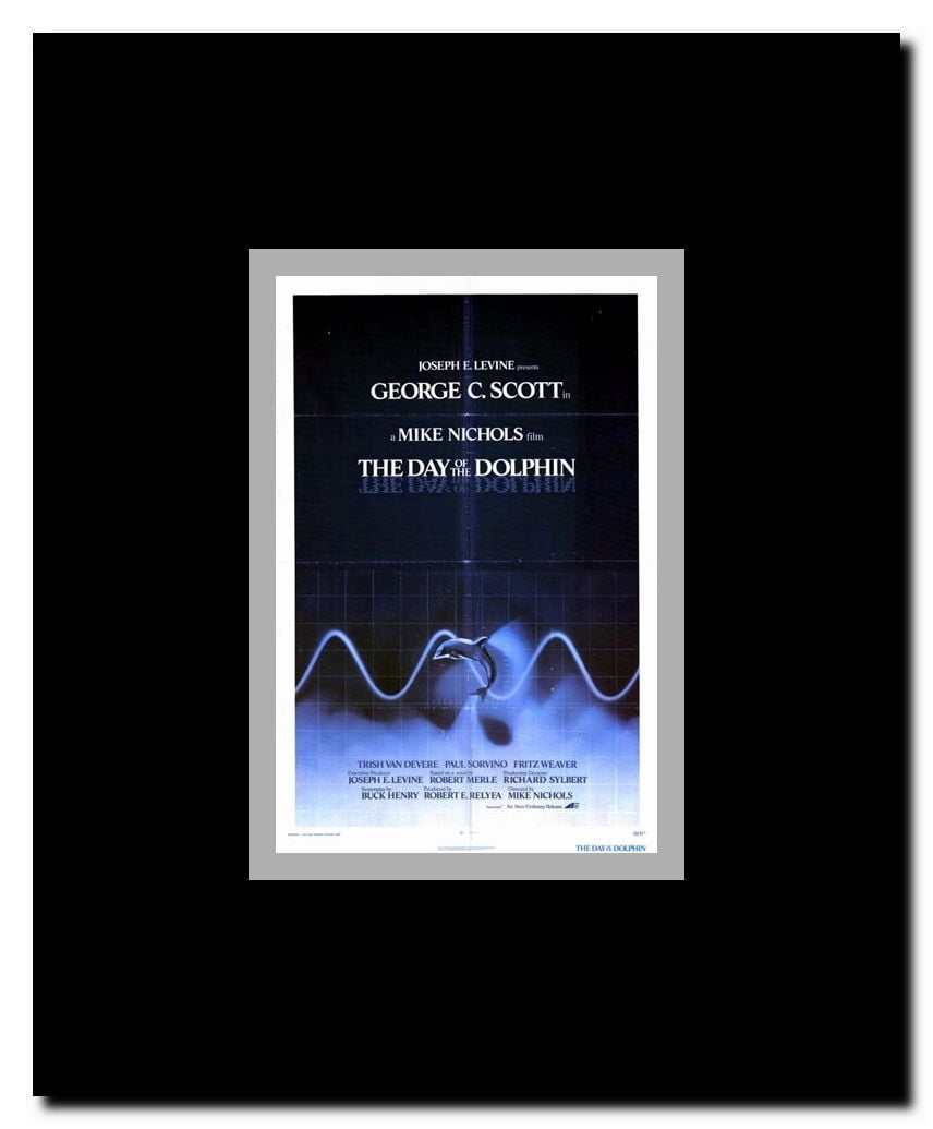 Day of the Dolphin Framed Movie Poster