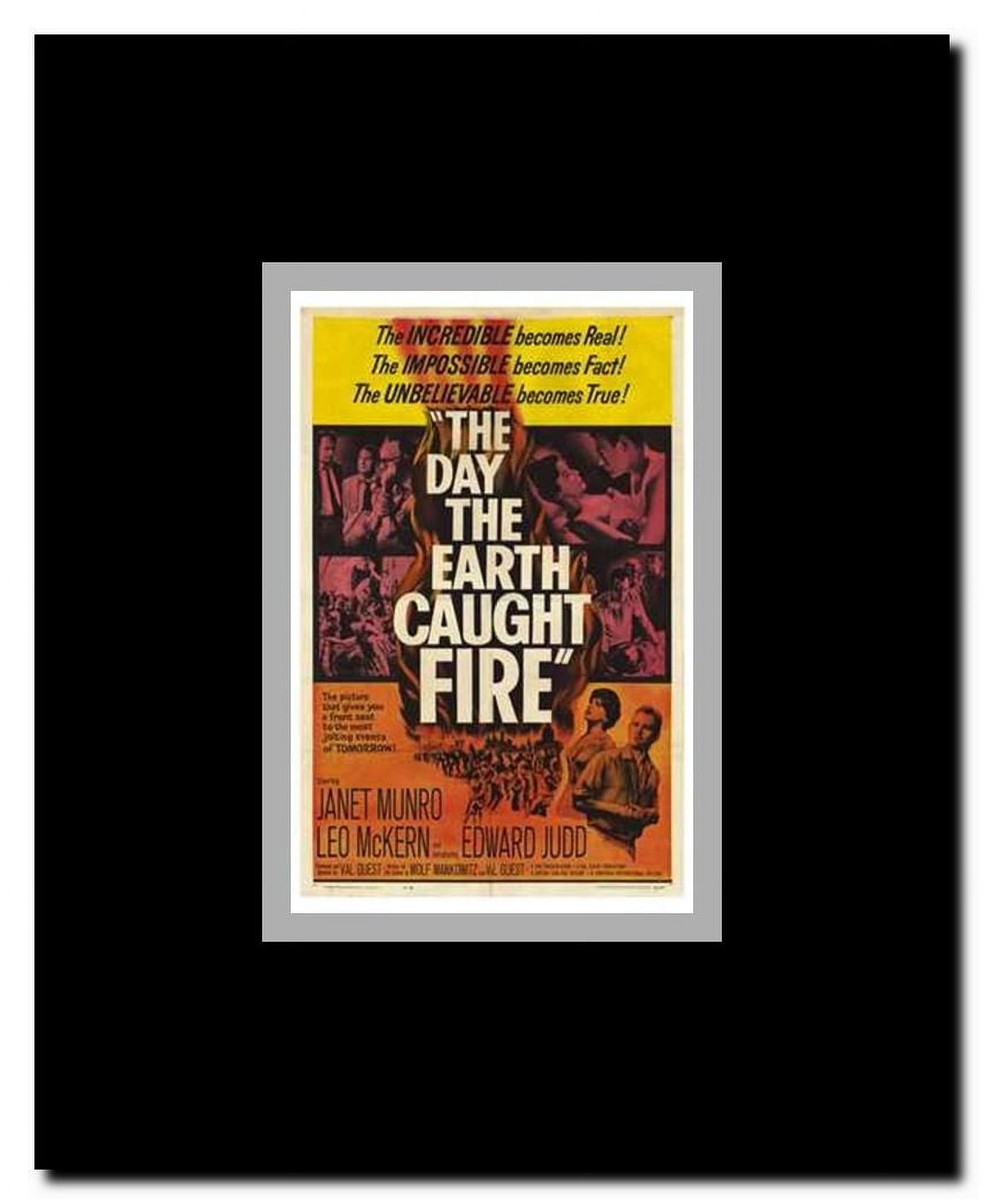 Day the Earth Caught Fire Framed Movie Poster