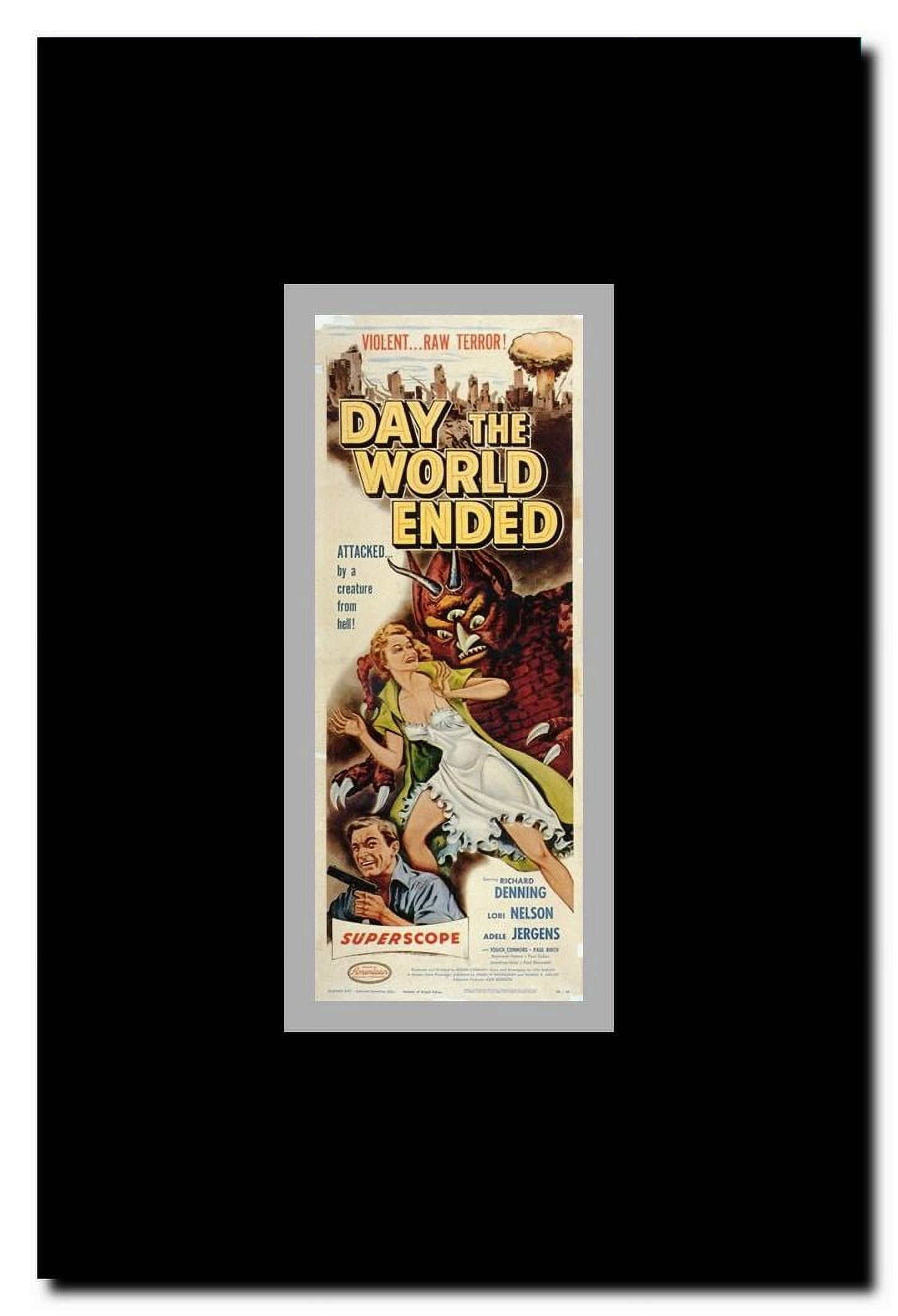 Day the World Ended Framed Movie Poster