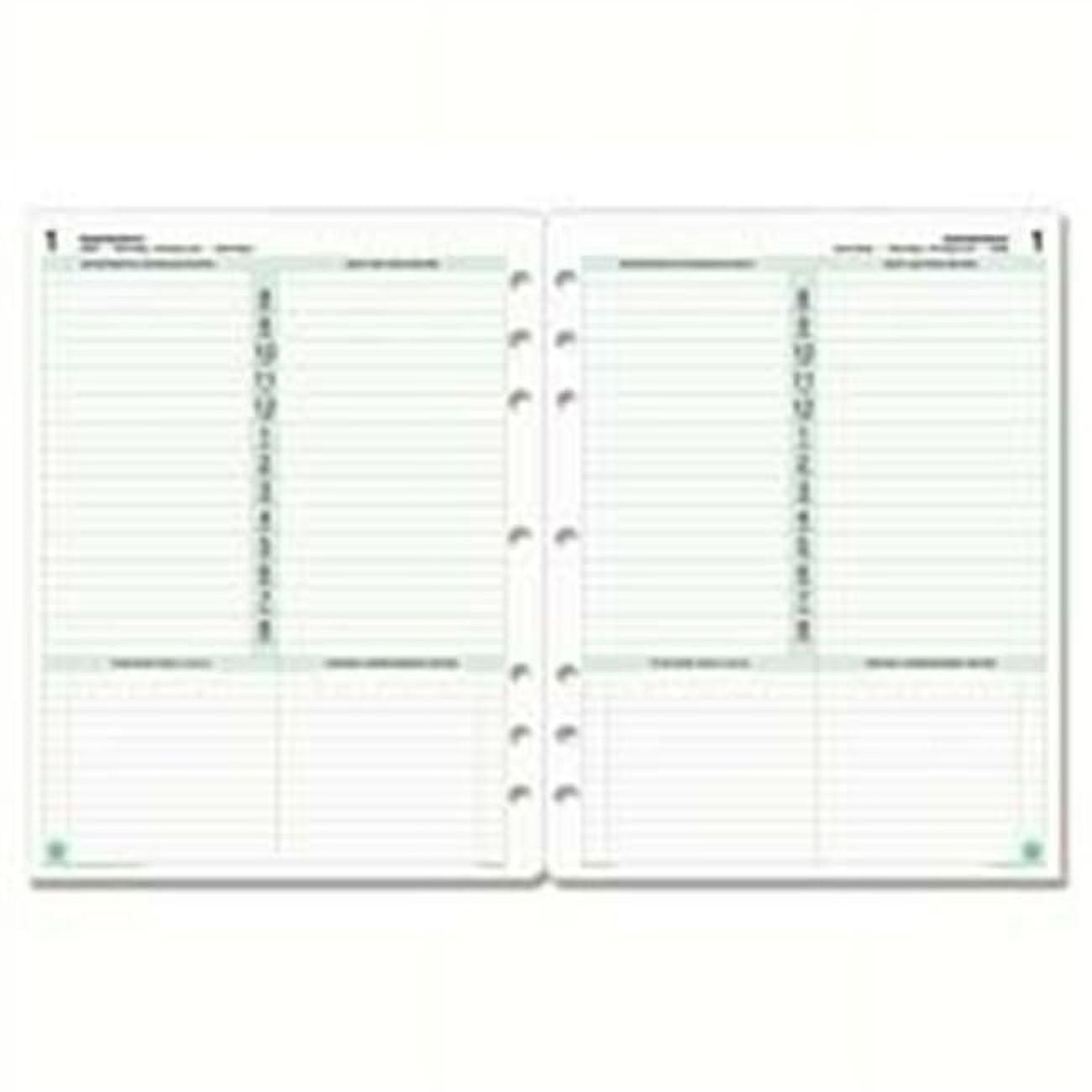 Daytimer DTM12010 Calendar Set Jan.Dec. 1 PPD Desk Size 5.50in