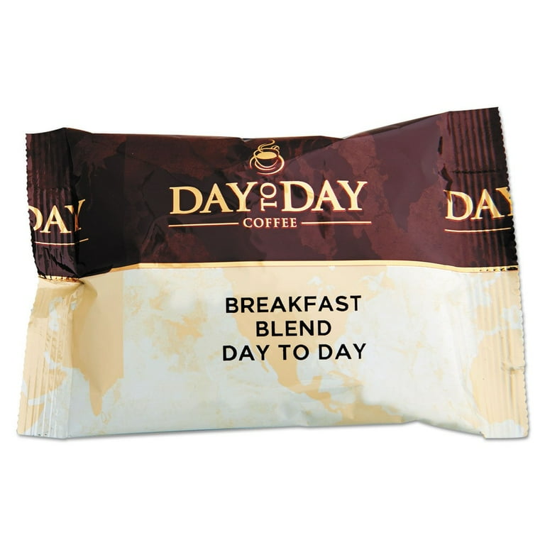 100% Pure Coffee, Breakfast Blend, 1.5 oz Pack, 42 Packs/Carton 100% Pure Coffee, Breakfast Blend, 1.5 oz Pack, 42 Packs/Carton