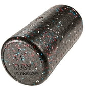 Day1Fitness High Density Muscle Foam Rollers – USA Speckled, 18 In.