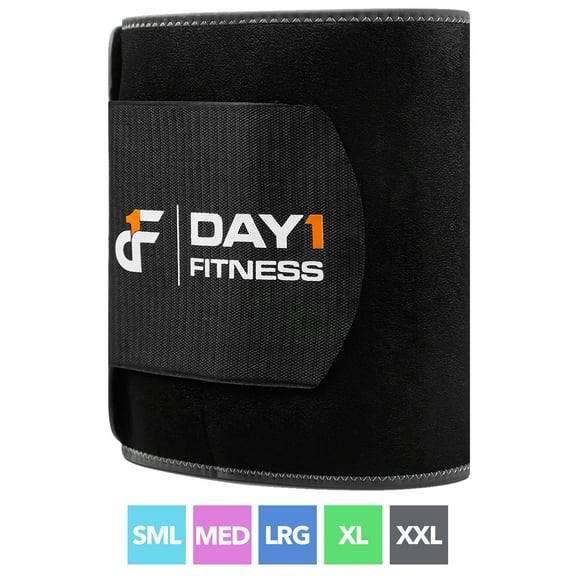 Day1Fitness Waist Trimmer Belt Double Extra Large