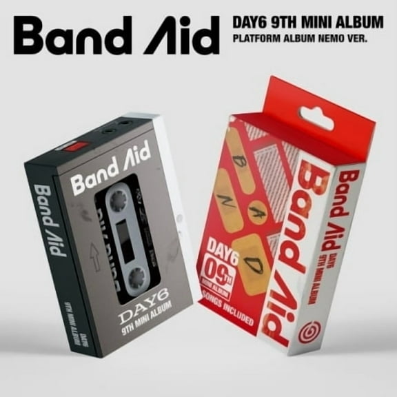 Day6 - Band Aid - Platform Version - Random Cover - incl. 8pc Photocard Set + Message Photocard Set - Music & Performance - CD