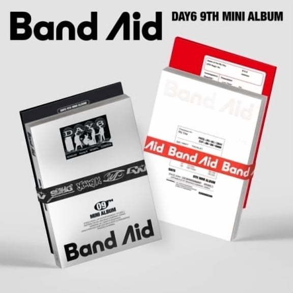 JYP Entertainment Day6 - Band Aid - incl. 100pg Photobook, Lyric Paper, Sticker Pack, Original Ticket, CD