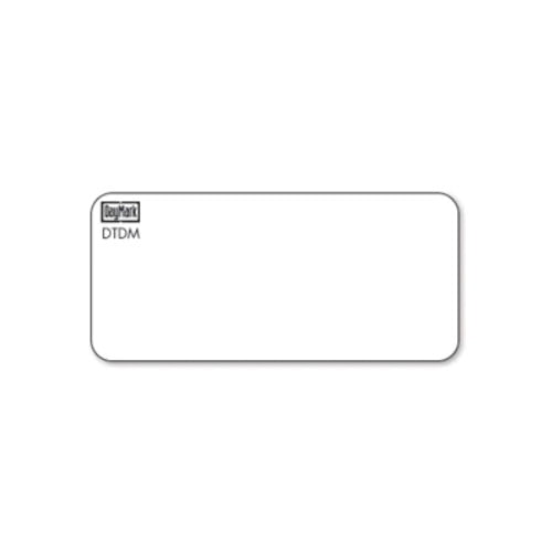 Daymark Day Mark - IT115691 - 2 in x 1 in Blank Dissolve Mark Direct Thermal Labels