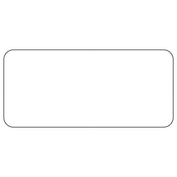 DayMark IT118801 ToughMark 2 x 1" Blank Labels - 2000 / RL"
