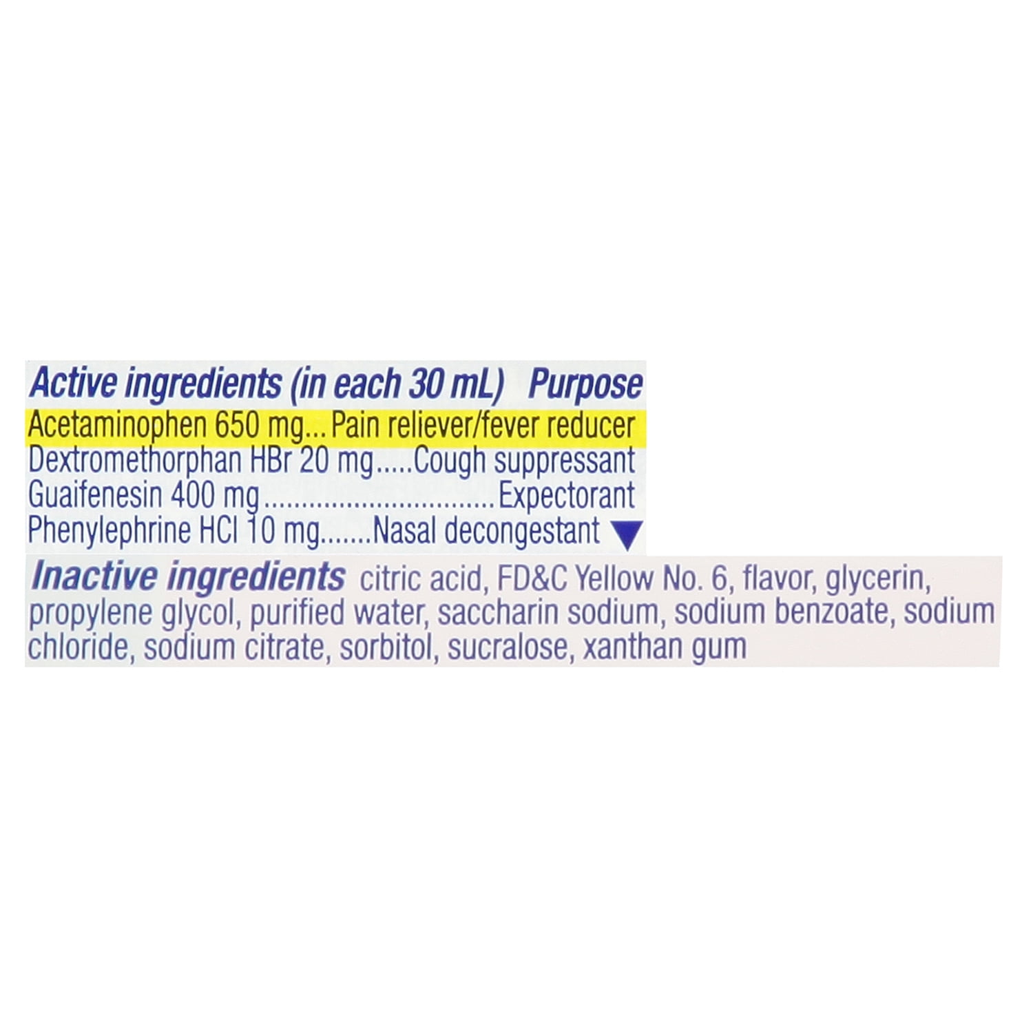 DayQuil Severe Cold & Flu Relief OneDose Liquid Acetaminophen 1 FL