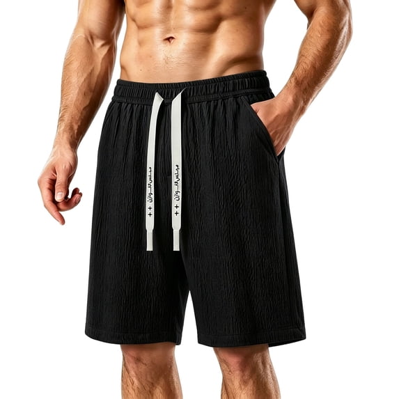 DayScoop Big and Tall Shorts for Men Plus Size Bottoms Summer Fashion Thin Casual Loose Oversize Sport Knee Length Beach Short Pants