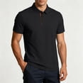 thumbnail image 1 of DayScoop Casual T-Shirt for Men Fashion T Shirt Short Sleeve Summer Solid Color Oversize Refreshing Loose Fitting Business Color Tops Plus Size, 1 of 6