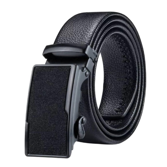 DayScoop Mens Fashion Belt Versatile Waistband Business Automatic Buckle Without Teeth Suitable Belt