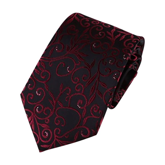 DayScoop Mens Fashion Tie Business Necktie Solid Color Slim Satin In Various Colours Tie