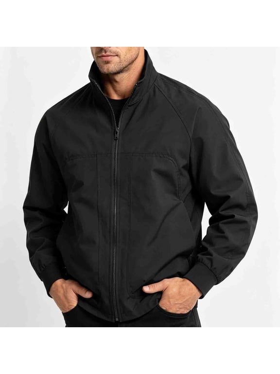 Mens Jackets Casual Outerwear Big & Tall Fall Long Sleeve Winter Thin Sports Multi-bag Loose Mountaineering Outdoor Hoodless Outer Tops Plus Size