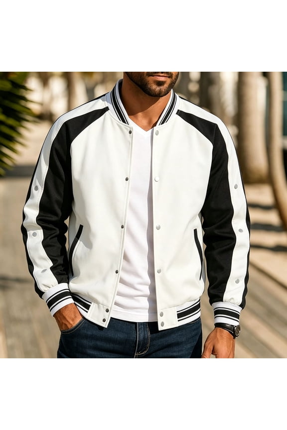 Mens Jackets Winter Outerwear Casual Fashion Spring Outdoor Mountaineering Riding Windproof Outer Coat Tops