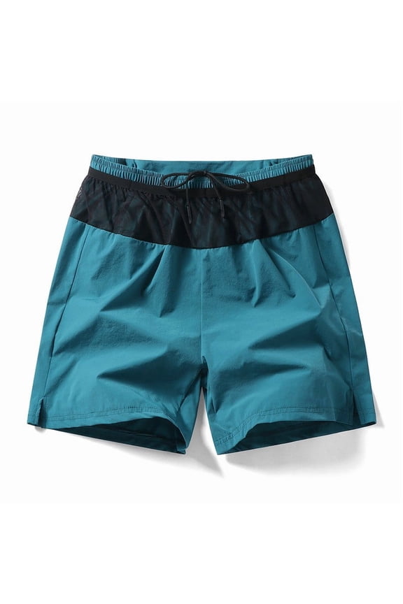 Mens Plus Size Shorts Fashion Breeches Solid Color Casual Summer Thin Outdoor Running Sports Ice Silk Quickdrying Breathable Short Pants