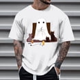 thumbnail image 1 of DayScoop Mens Short Sleeve T-Shirts Casual T Shirt Summer Fashion Round Neck Christmas Print Sports Top Shirts Plus Size, 1 of 5