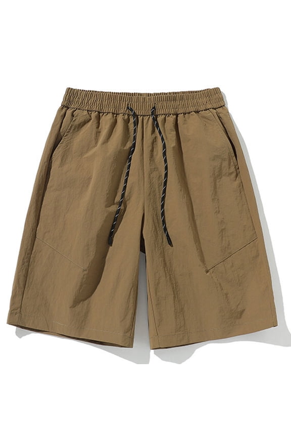 Mens Shorts Casual Breeches Fashion Summer Lightweight Breathable Loose Cool Feeling Sports Beach Short Pants Plus Size