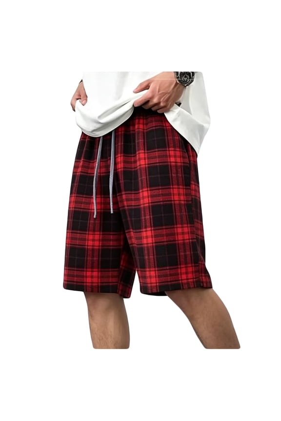 Mens Summer Shorts Casual Breeches Fashion Pockets Elastic Waist Sport Outdoors Breathable Short Pants