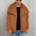 thumbnail image 1 of DayScoop Mens Winter Jackets Fashion Outerwear Casual Warm Faux Furry Long Sleeve Turn Down Collar Outer Tops, 1 of 6