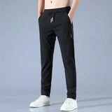 DayScoop Plus Size Pants for Men Plain Trousers Summer Fashion Casual ...