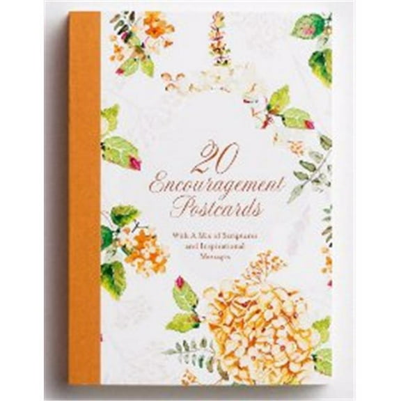 Dayspring Cards 151475 The Beauty of His Word & Hydrangea Encouragement Postcard Book - Pack of 20