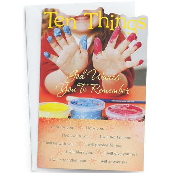 DaySpring Bright Blessings 10 Things Greeting Cards Encouragement 6 Count