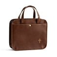 thumbnail image 1 of DaySpring Faux Leather Gold Cross Tote Organizational Bag, 1 of 4