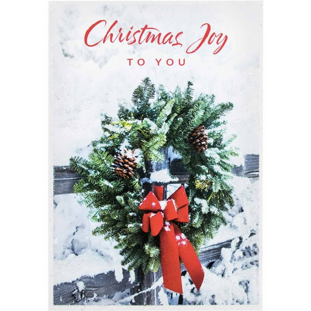 DaySpring Inspirational 18Count Wreath Christmas Boxed Cards