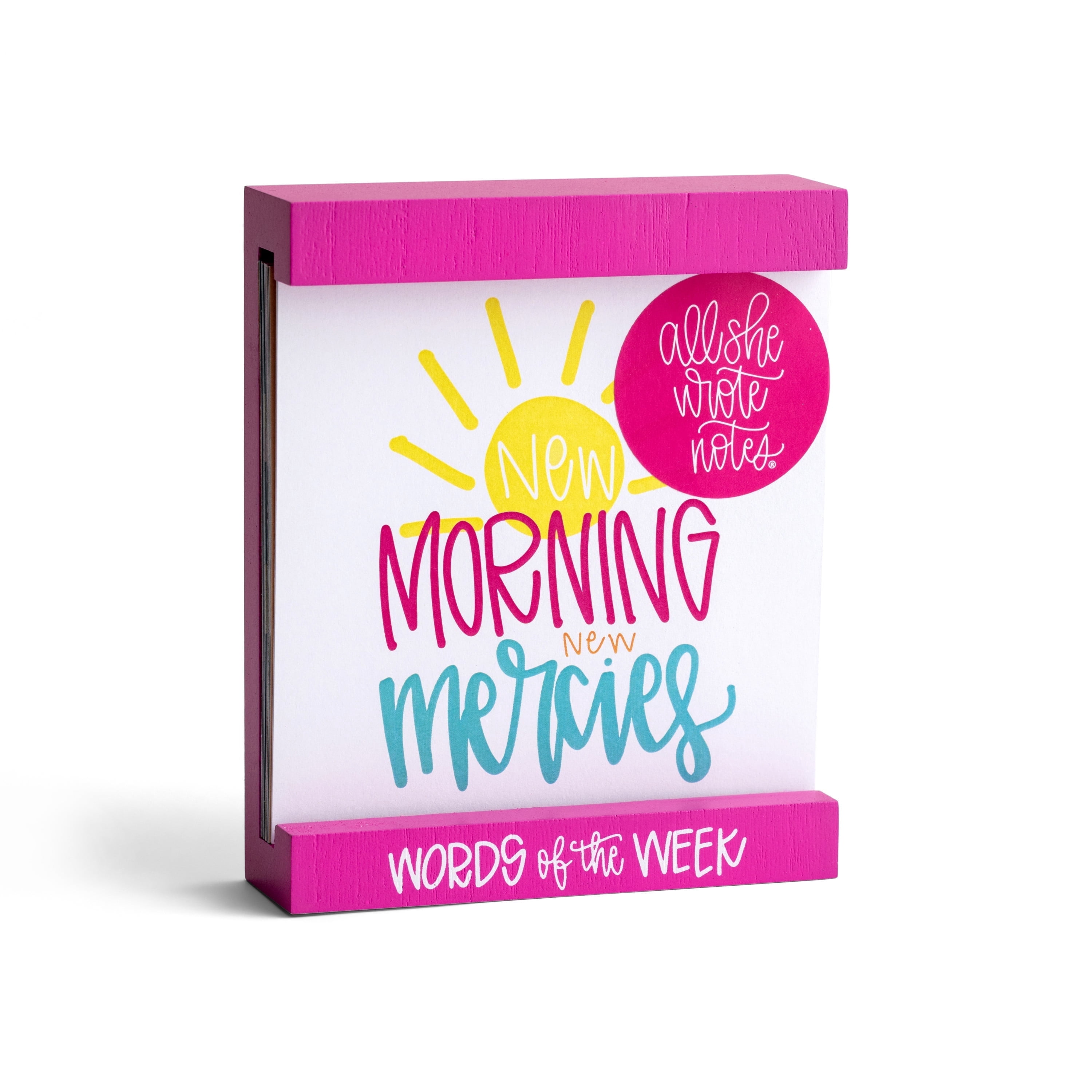 DaySpring Maghon Taylor Decoration, Words of the Week, New Morning New ...