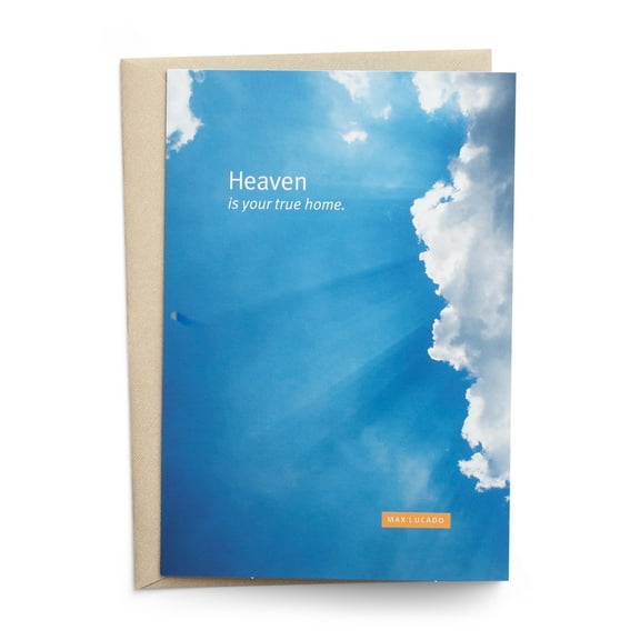 DaySpring Sympathy Cards TLB Max Lucado Peace and Comfort Premium with Envelopes 6 Count