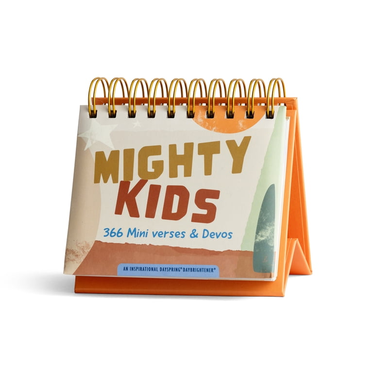 DaySpring - Mighty Kids: 366 Bible Verses & Mini Devos - An Inspirational  DaySpring DayBrightener - Perpetual Calendar - Walmart.com