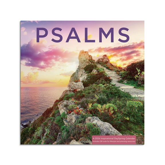 DaySpring Monthly Calendar (12"x12") Psalms 12 Month Jan 2026-Dec 2026