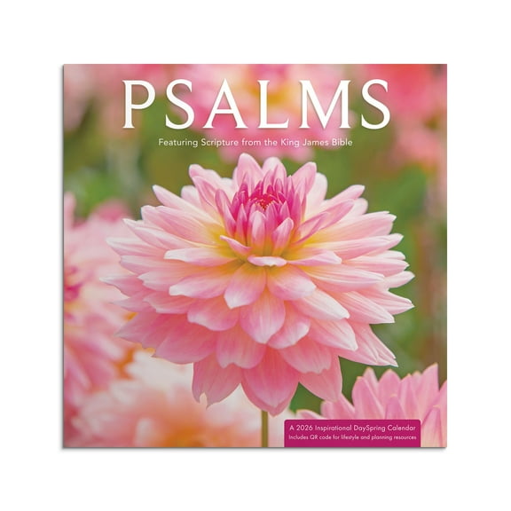 DaySpring Monthly Calendar (12"x12") Psalms KJV 12 Month Jan 2026-Dec 2026