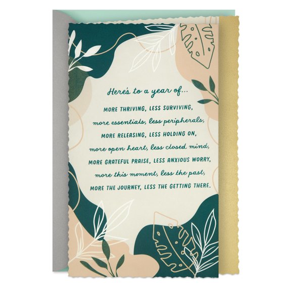 DaySpring Religious Birthday Card (God's Gifts)