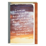 DaySpring Religious Encouragement Card God Has Made You Strong