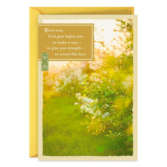 DaySpring Religious Thinking of You Card (Surrounded With Prayer)