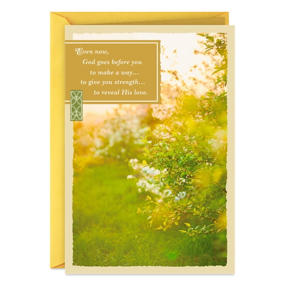 DaySpring Religious Thinking of You Card (Surrounded With Prayer)
