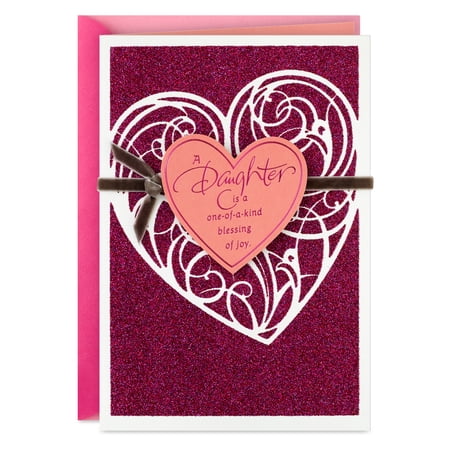 DaySpring Religious Valentine's Day Card for Daughter (One-of-a-Kind Blessing)