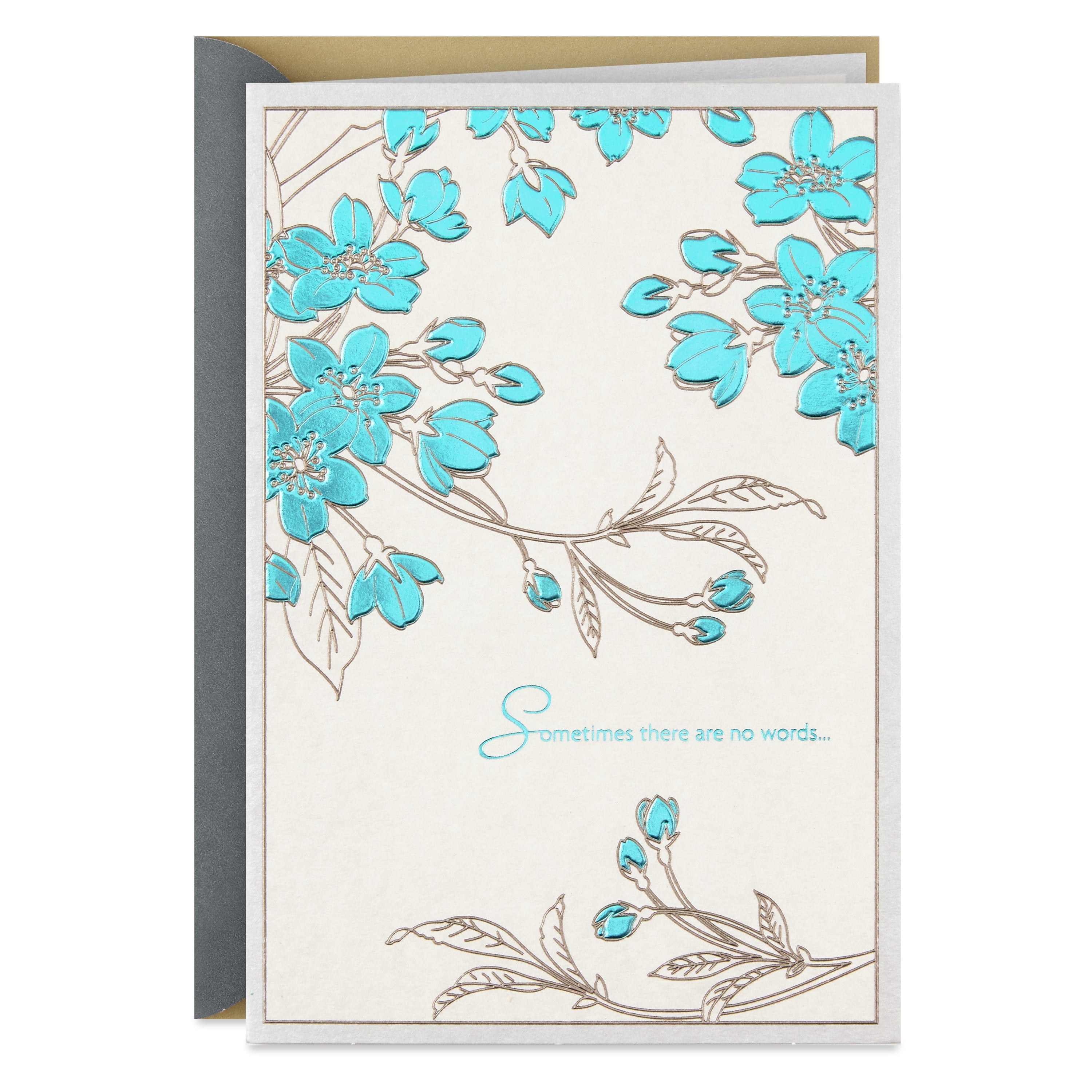 DaySpring Sympathy Card (Leaf Pattern)