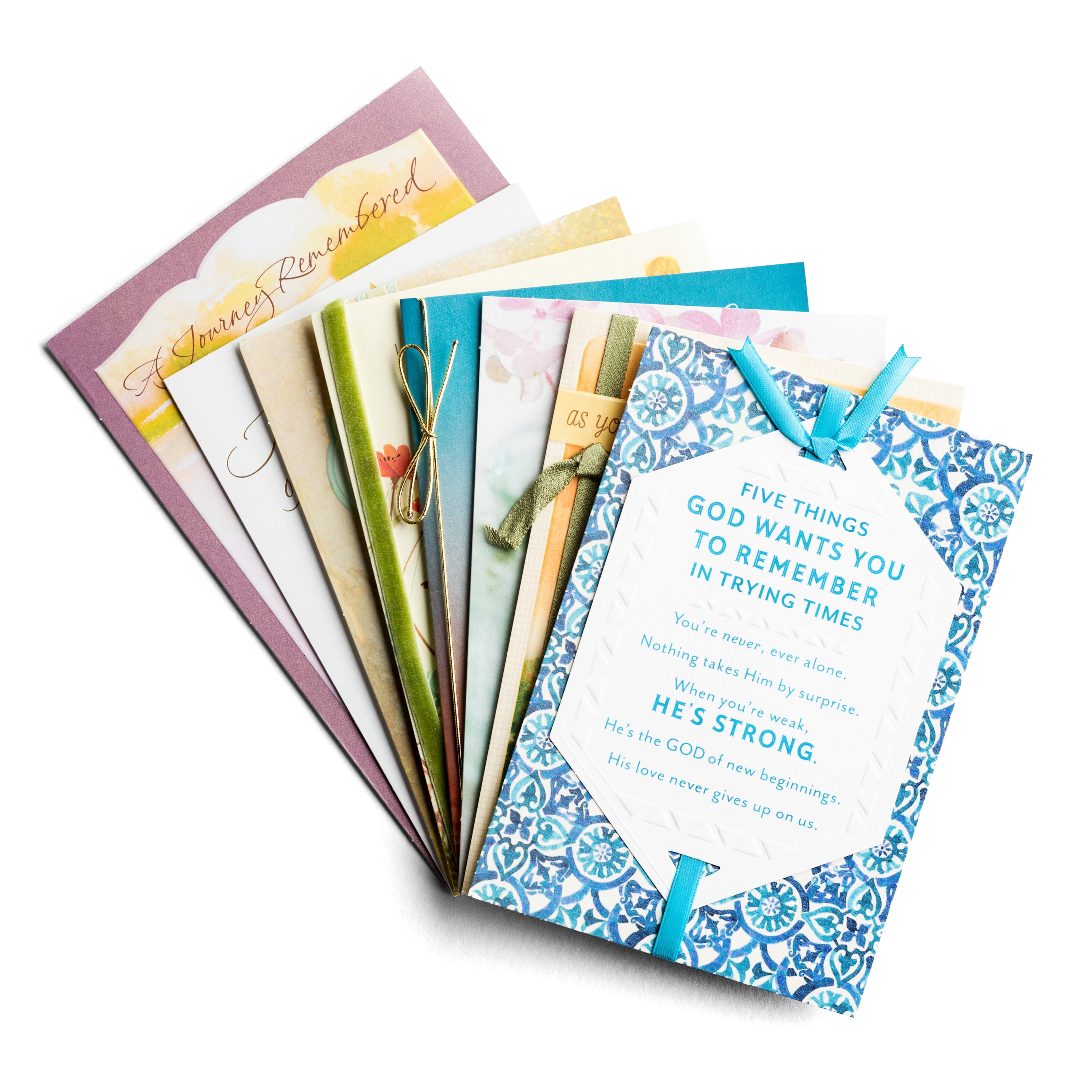 DaySpring Sympathy and Encouragement 8 Greeting Card Assortment
