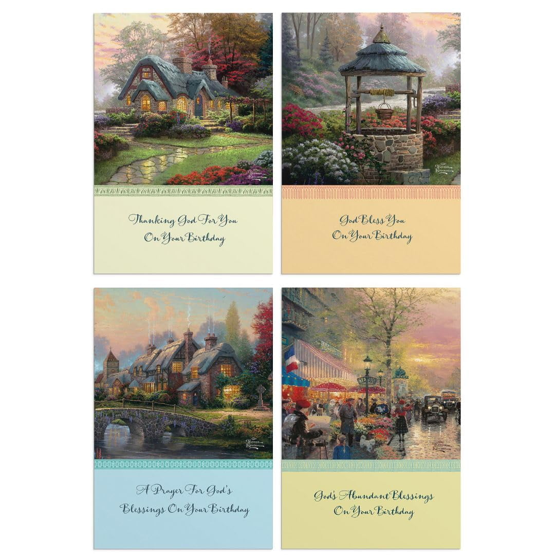 DaySpring - Thomas Kinkade - Inspirational Boxed Cards - Birthday ...