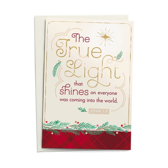 DaySpring True Light Special Edition Boxed Cards and Envelopes 5-Panel Christmas 18 Count