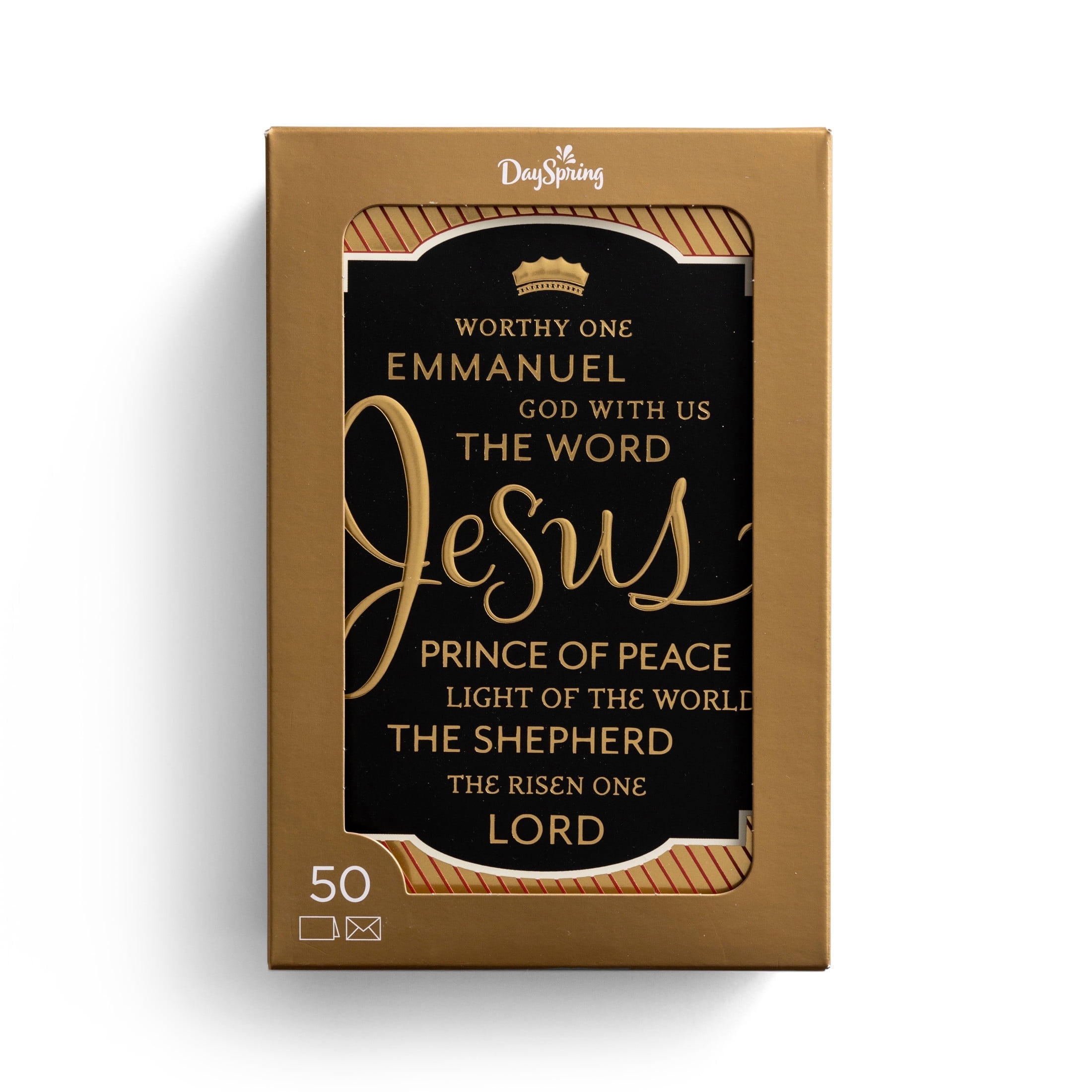 DaySpring Worthy One Christmas Boxed Cards KJV 50 Cards with Envelopes
