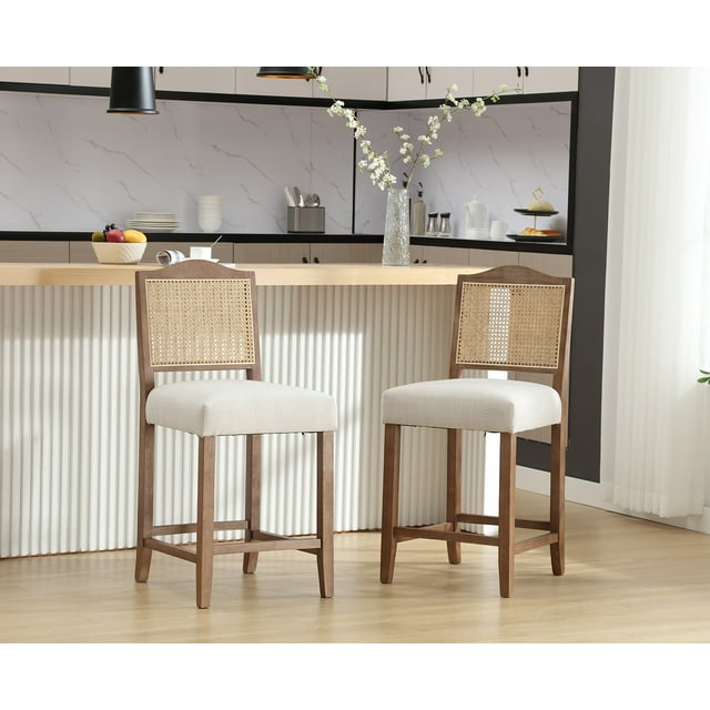 Dayalane Counter Height Bar Stools Set of 2, 26