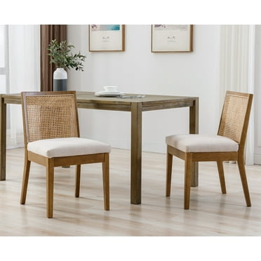 Zesthouse Velvet Dining Chairs Set of 2, Tufted Upholstered Kitchen ...