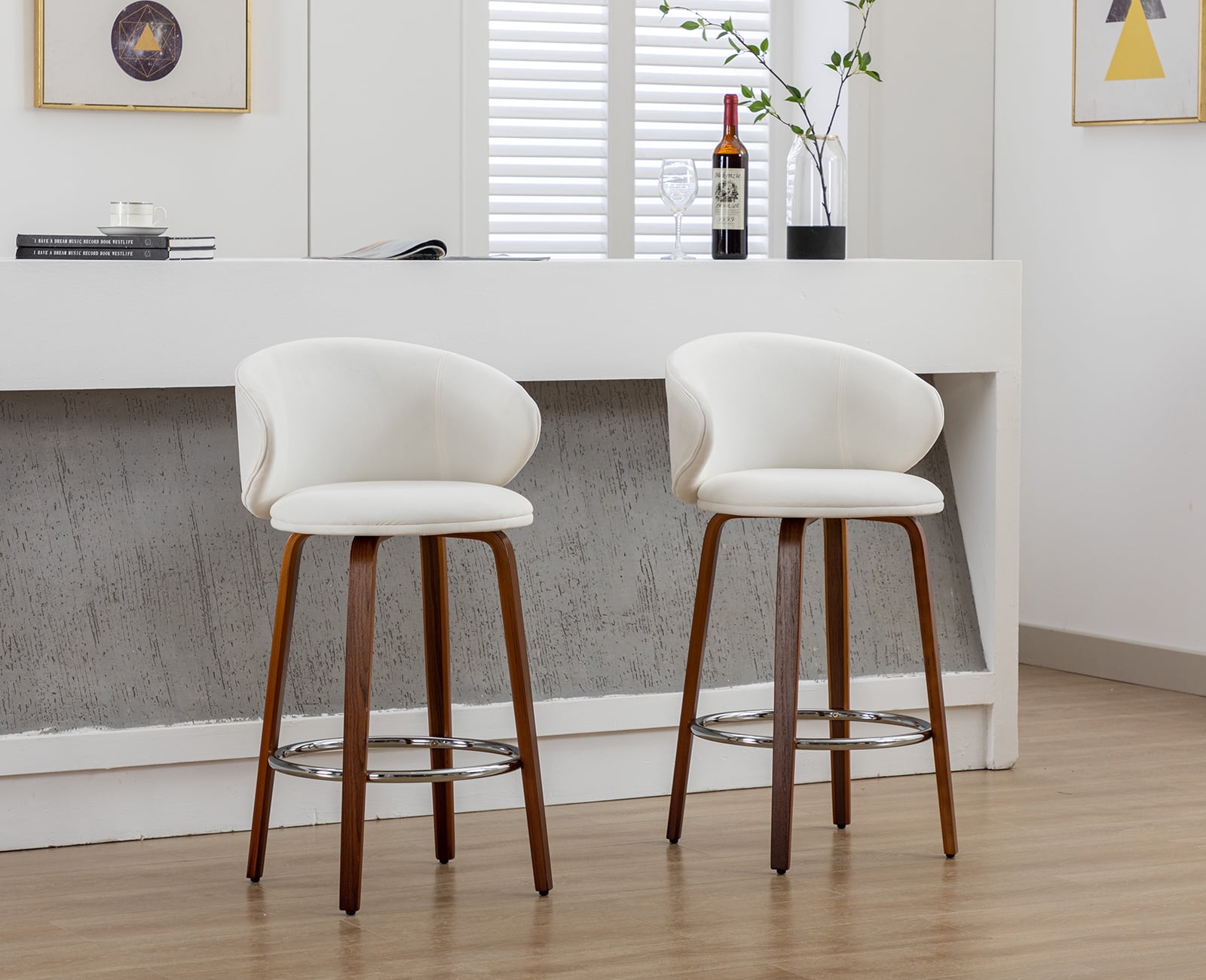 Dayalane High Top Bar Stool Set of 2, 26 Dayalane High Top Bar Stool Set of 2, 26