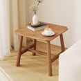 thumbnail image 1 of Dayalane Modern Square Side Table, Farmhouse Wood End Table for Small Spaces, Narrow Nightstand for Bedroom, Living Room, Natural Finish, 1 of 9